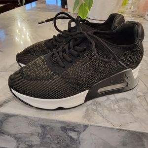 Ash Lunatic Bis Knit Sneakers Black White Size 36 | Lightweight Runner